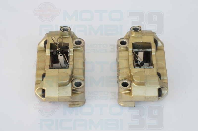 99-02 Yamaha YZFR6 YZF R1 R6 OEM Blu Pallini Pinze Freno Sinistro Destro Coppia