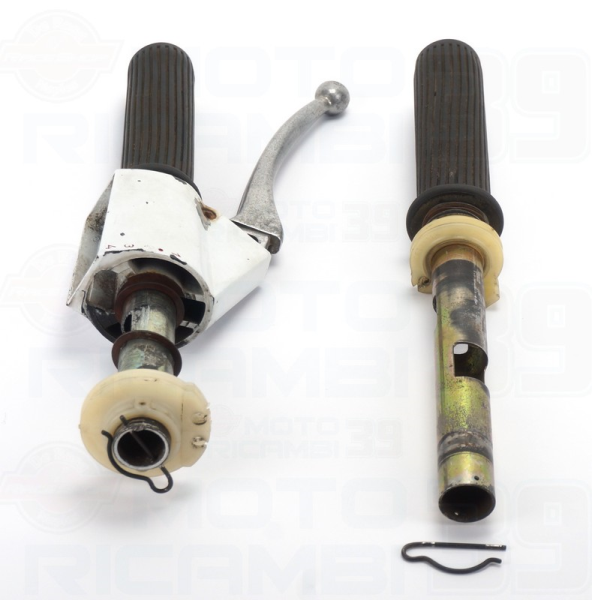 Motion Pro Tubo Acceleratore In Nylon Per Moto - Compatibile Honda XR650L 93-18, CRF230, XR250 E Altri - Colore Bianco - 3