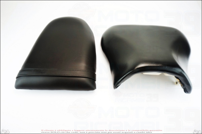 Sellino Passeggero Posteriore Nero Per Suzuki GSXR 1000 (2003-2004 K3 K4) - 2