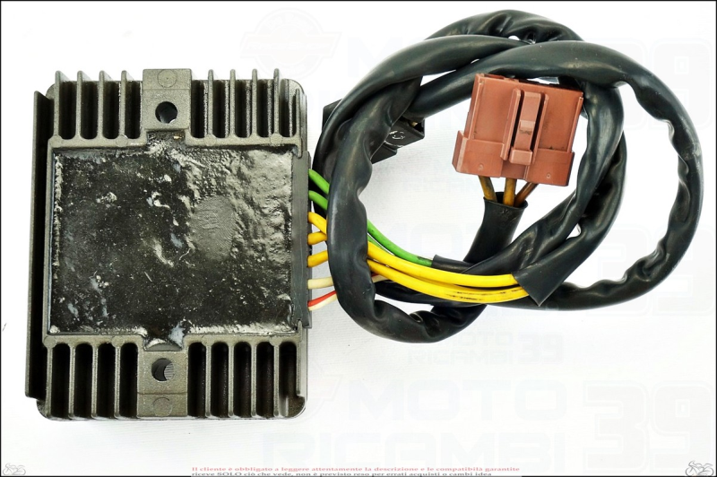 Regolatore Di Tensione P2R Per Peugeot 50 Elystar 2003-2020 - Raddrizzatore 4 Pin - 5