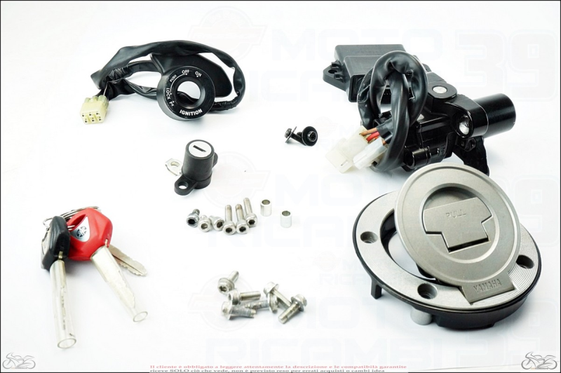 BLOCCHETTO CHIAVE CONTATTO AVVIAMENTO YAMAHA XTZ SUPER TENERE 750 1992 1993 1994 