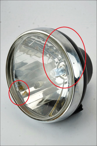 Fanale Posteriore Vicma Per Cagiva Raptor 650 2001-2005 - Originale Omologato Con Catarifrangente - Foto 4