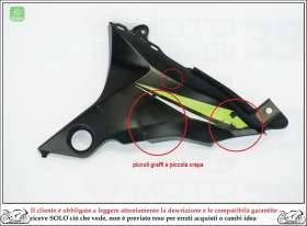 Fianchetto pannello copertura telaio sinistro originale Kawasaki z 800 abs 12 16