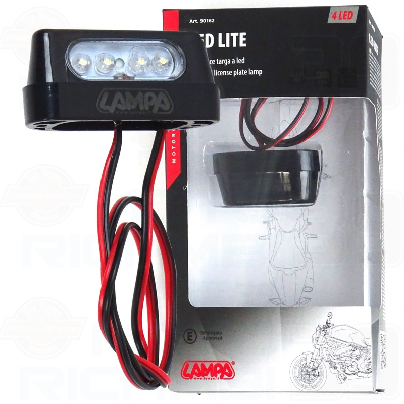 Luce targa led universale Yamaha yzf r6 01 02