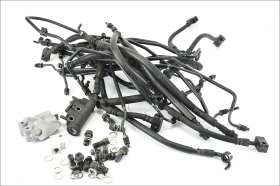 Honda GL 1800 F6B Goldwing Bagger 12 16 Front and rear brake hoses with original distributor and pins