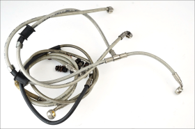 Ducati Monster S2R 1000 05 07 Front and rear brake lines with clutch master cylinder hose and related original pins