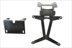 Ducati Monster S2R 1000 05 07 Adjustable license plate holder with aftermarket license plate light