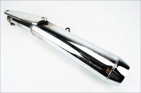 Moto Guzzi V7 Stone 12 15 Left exhaust silencer with original heat shield