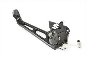 Suzuki GSR 600 06 11 pedana pilota passeggero destra con leva freno originale