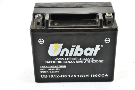 Suzuki Inazuma 250 12 17 batteria UNIBAT