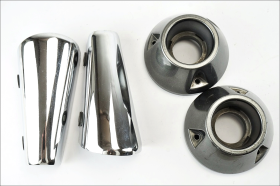 Suzuki Inazuma 250 12 17 paracalore marmitte anteriore e posteriore originali