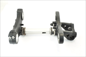 Benelli Leoncino 125 22 25 piastre forcella superiore e inferiore con riser originali