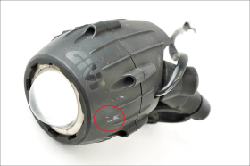 SUZUKI V STROM 650 XT ABS 15 17 faro faretto supplementare Givi