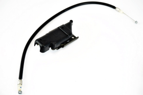 YAMAHA TDM 900 02 14 meccanismo gancio sella con cavo originale