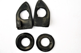 YAMAHA TDM 900 02 14 gommini maniglione posteriore originali