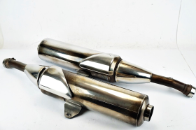 YAMAHA TDM 900 02 14 marmitte silenziatori terminali di scarico con paracalore originali