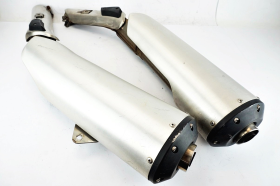 Kawasaki KLV 1000 04 06 marmitte silenziatori terminali di scarico originali