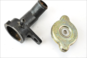 Honda Chiocciola 150 00 06 tappo radiatore con flangia originale