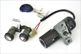 Honda Chiocciola 150 00 06 blocchetto contatto chiave originale con serratura sella serratura sportellino e n. 1 chiave