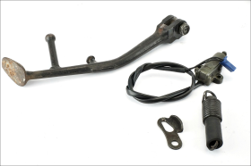 YAMAHA YZF 600 R THUNDERCAT 96 04 cavalletto laterale con interruttore sensore e e molla originale