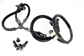 HONDA HORNET 600 07 14 tubi freno anteriori e posteriori con perni e rondelle originali