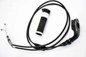 Kawasaki KLV 1000 04 06 acceleratore con cavi e manopola originale