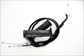 Kawasaki Ninja 500 25 26 original accelerator with cables and grips