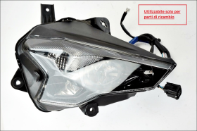 Kawasaki Ninja 500 25 26 faro anteriore parte destra originale solo per parti di ricambio