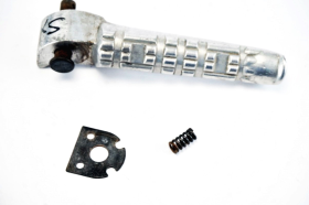 Yamaha FZ6 Fazer S1 S2 04 11 pedalino passeggero sinistro originale