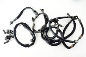 Honda Deauville NT 700 V 2006 2012 Front and rear brake lines with original pins RC52E