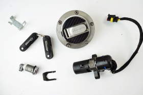 Benelli Leoncino 800 2022 2026 Ignition switch with fuel cap, seat lock, and two original keys