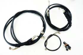MV Agusta Brutale 800 Dragster 2014 2019 Front and rear brake lines with ABS module hoses and original washers SAE JJ13
