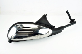 Piaggio Vespa S 50 2007 2014 Exhaust muffler with original heat shield SC53 E3