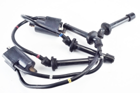 Yamaha FZ6 Fazer S1 2004 2007 bobine con cavi candela originali 5VX-00 J0383 129700-4622 12V 5VX-00 J0383 129700-4631 12V