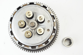 SUZUKI GSX R 600 750 K1 K2 K3 Original clutch bell with spring plate and discs