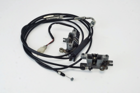 Kymco Xciting 500 2005 2006 Original seat hook mechanism with cables