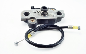 SUZUKI GLADIUS SFV 650 2009 2015 Seat hook mechanism with original cable I-1 >PA6 -GF50< 9122